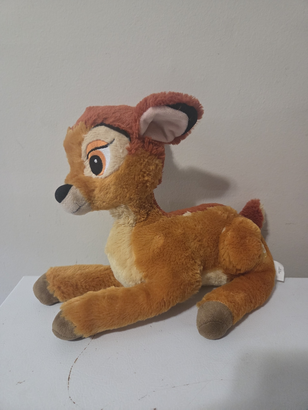Disney Store Bambi Stuffed Plush Animal Deer Medium 14"